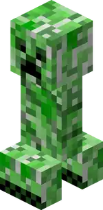 MCE Creeper.png: Infobox image for Creeper the entity in Minecraft