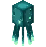 MCE Glow Squid Blink.png: Infobox image for Glow Squid the entity in Minecraft