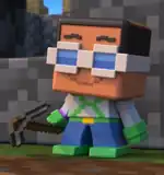 MCMS Rudi.png: Infobox image for Rudi the character in Minecraft