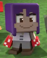 MCMS Slugger.png: Infobox image for Slugger the character in Minecraft