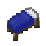 MCSM2 Blue Bed (Dropped).png: Infobox image for Bed the story mode item in Minecraft