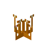 An orange coral in Minecraft: Story Mode