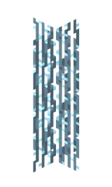 A seaweed-like coral in Minecraft: Story Mode