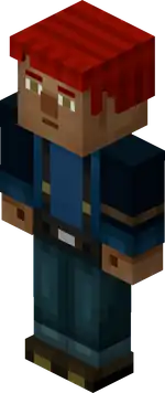 MCSM2 Float Coordinator (Redesign).png: Infobox image for Float Coordinator the character in Minecraft