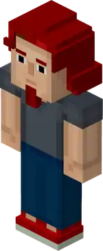 MCSM2 Romeo.png: Infobox image for Romeo the character in Minecraft