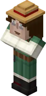 MCSM2 Wanda (Folded Arms).png: Infobox image for Wanda the character in Minecraft