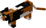MCSM Calico on the Chest.png: Infobox image for Cat the story mode mob in Minecraft