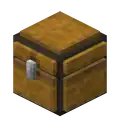 A chest as it appears in Minecraft: Story Mode.