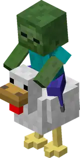 MCSM Chicken Jockey.png: Infobox image for Chicken the story mode mob in Minecraft
