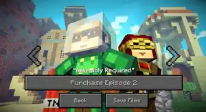 MCSM EP2.jpg: Infobox image for Assembly Required the episode in Minecraft