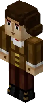 MCSM Ellegaard (No Armor).png: Infobox image for Ellegaard the character in Minecraft