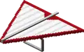 A render of a hang glider