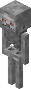 MCSM Skeleton Chipped.png: Infobox image for Skeleton the story mode mob in Minecraft