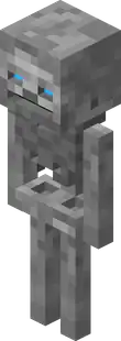 MCSM Skeleton Chipped Blue.png: Infobox image for Skeleton the story mode mob in Minecraft