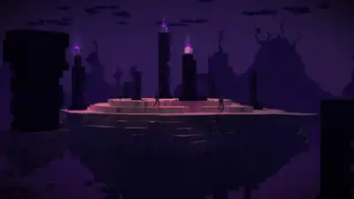 MCSM The End.png: Infobox image for End the location in Minecraft