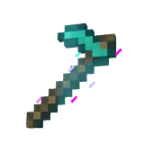 MCSM Ultimate Hoe (Netflix).png: Infobox image for Ultimate Weapon the story mode item in Minecraft
