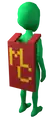 Render of the Minecraft Cape