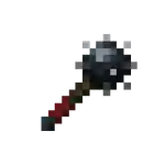 Mace Sprite MCD.png: Infobox image for Mace the dungeons item in Minecraft