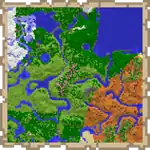 Map Zoom 4.png: Infobox image for Map the item in Minecraft