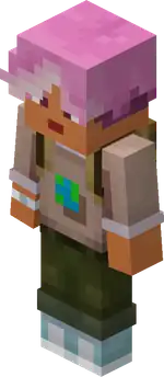 Merl_render_front.png: Infobox image for Merl the character in Minecraft
