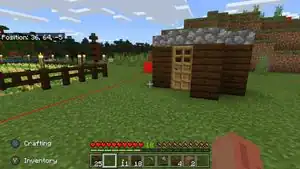 Staircase shelter v2 outside.