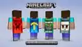 Promotional image for MINECON 2015 Skin Pack.