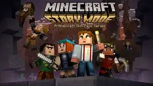 Promotional artwork for the Minecraft Story Mode skin pack.