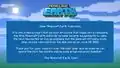 An image from the official Twitter of Minecraft Earth, announcing the end of the game.[34]