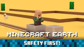 Minecraft Earth Safety First!.jpg: Infobox image for Safety First! the video in Minecraft