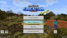 Minecraft_Education_Preview_1.20.60.0.png: Infobox image for Preview 1.20.60.0 the version in Minecraft