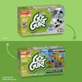 Image of the Minecraft Go-Gurt with a Disney Go-Gurt.
