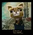 Concept art for an ocelot in A Minecraft Movie