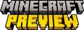 Old Minecraft Preview logo