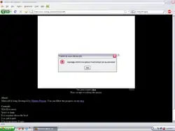 The Minecraft Webpage with this version.