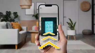Earth portal in a game released as part of the Oreo x A Minecraft Movie collaboration.