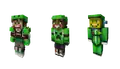 Promotional render of the Creeper Battler, Creeper Glider and Creeper Tumbler.