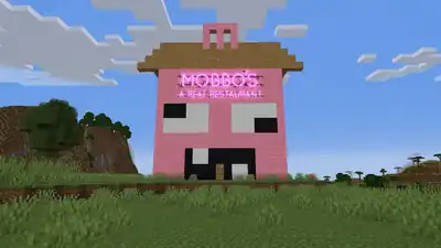 A settlement set up by Mobbo in the biome.