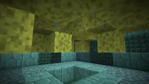 Dark Prismarines in the sponge room.