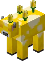 Moobloom Blink.png: Infobox image for Moobloom the entity in Minecraft