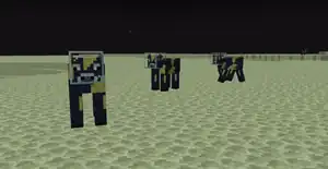 A group of Moon Cows in The Moon Dimension.