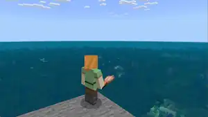 Alex holding a brush.