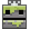 The mossy golem's icon seen in banner view.
