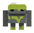 Mossy golem action figure