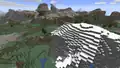 A mountains single biome world before 1.18.