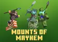 A Mounts of Mayhem artwork used in a Minecraft Monthly episode.