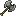 Invicon Stone Battleaxe.png: Inventory sprite for Stone Battleaxe in Minecraft as shown in-game with description: Stone Battleaxe +4 Attack Damage