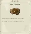 Mud puddle journal entry.