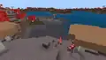 Mushroom fields in Bedrock Edition.