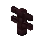 Nether Brick Fence.png: Infobox image for Nether Brick Fence the block in Minecraft