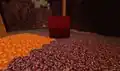 The first image of red Nether bricks, as tweeted by Jens Bergensten.